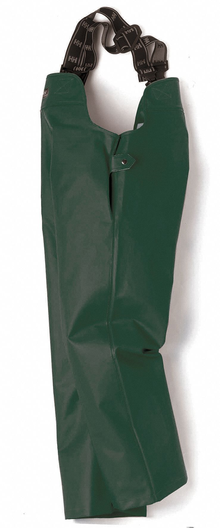 Rain Bib Overall, Green, M