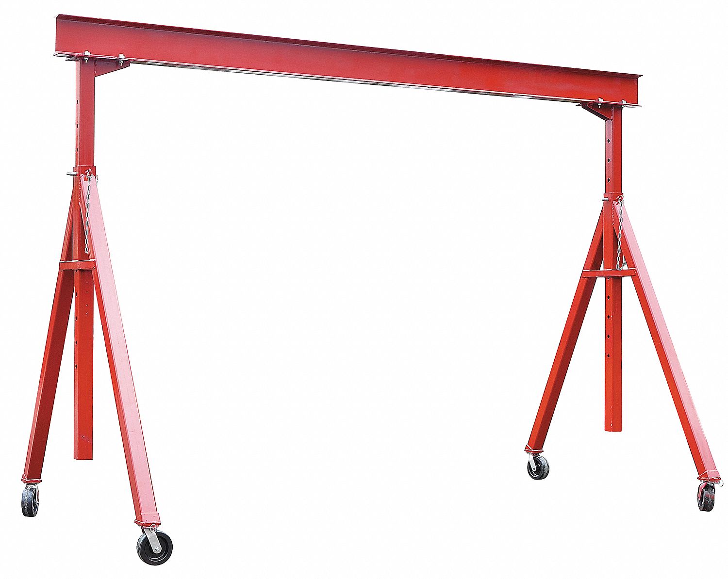 Portable Gantry Crane, 8000Lb, Max Ht12Ft