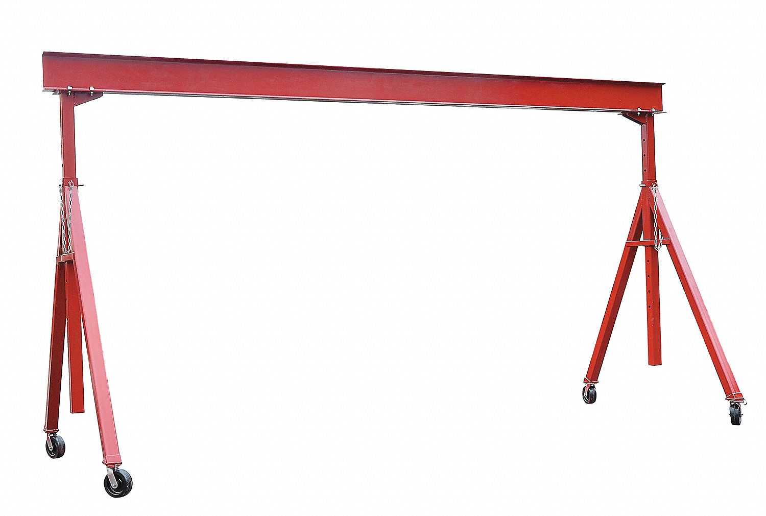 Portable Gantry Crane, 8000Lb, Max Ht14Ft