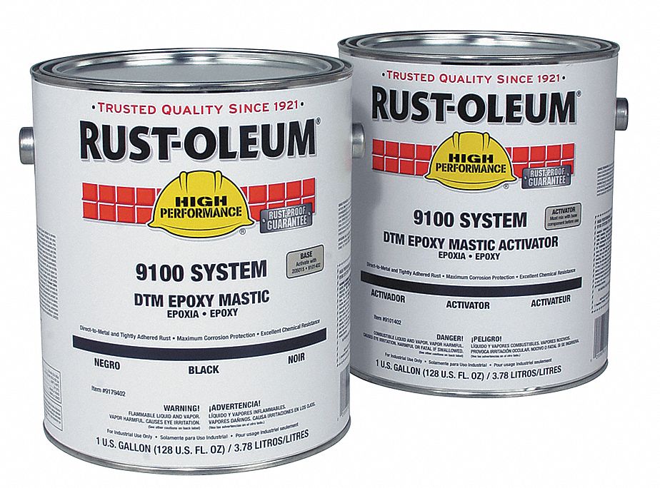 Activator and Finish, Silver Gray, Epoxy