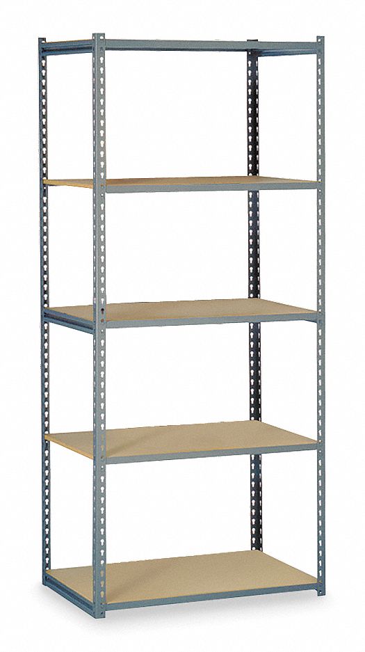 Boltless Shelving Starter, 36x24x84H