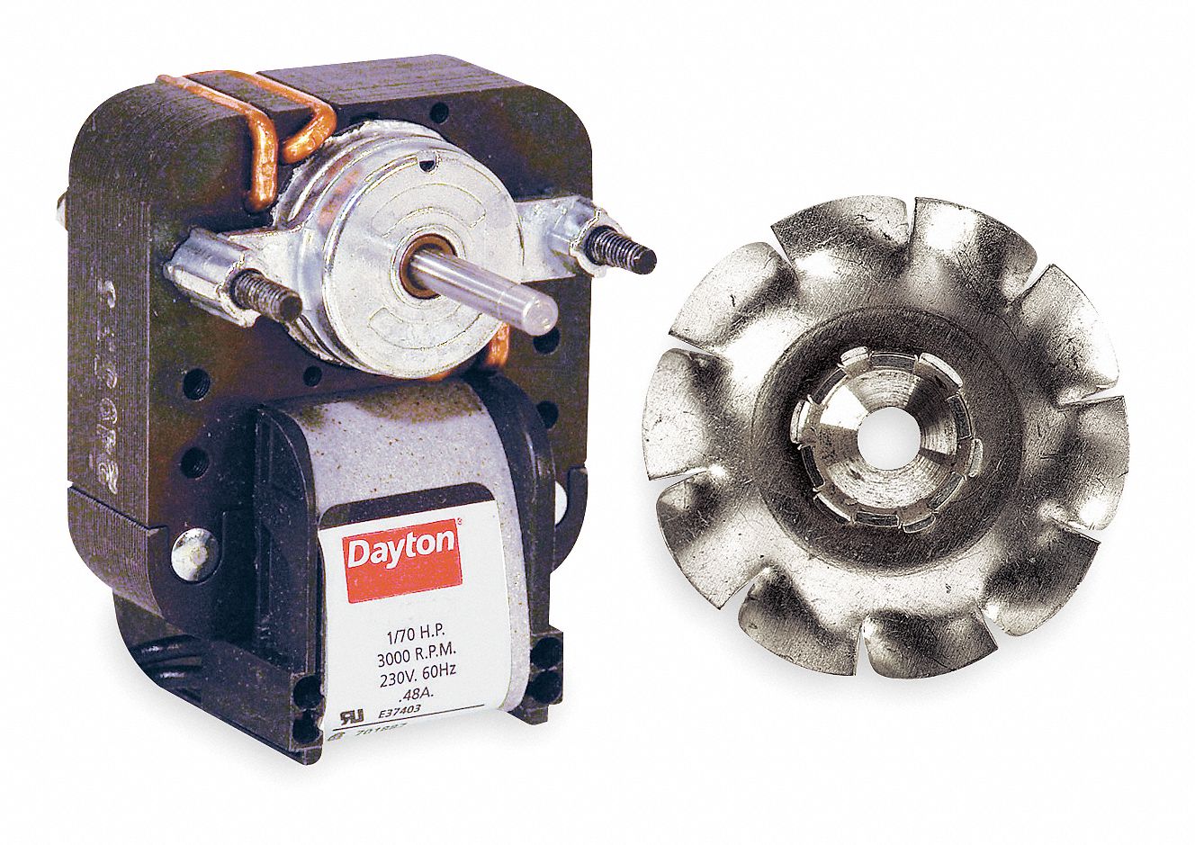 Direct Drive Unassembled Fan, 2-1/2 in.