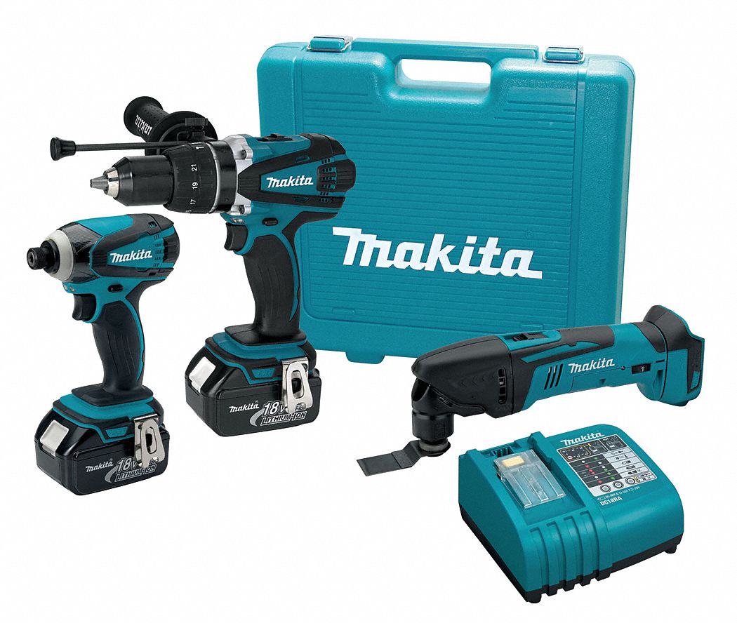 Cordless Combo Kit W Osc Tool, 18 V