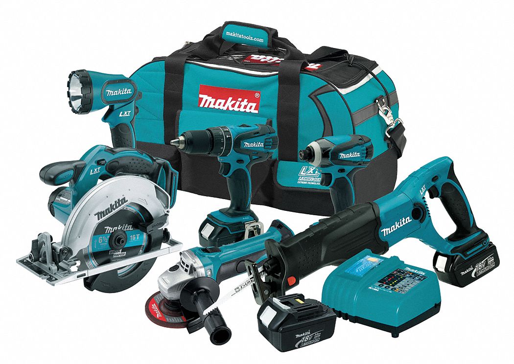 Cordless Combo Kit W Battery, 18 V