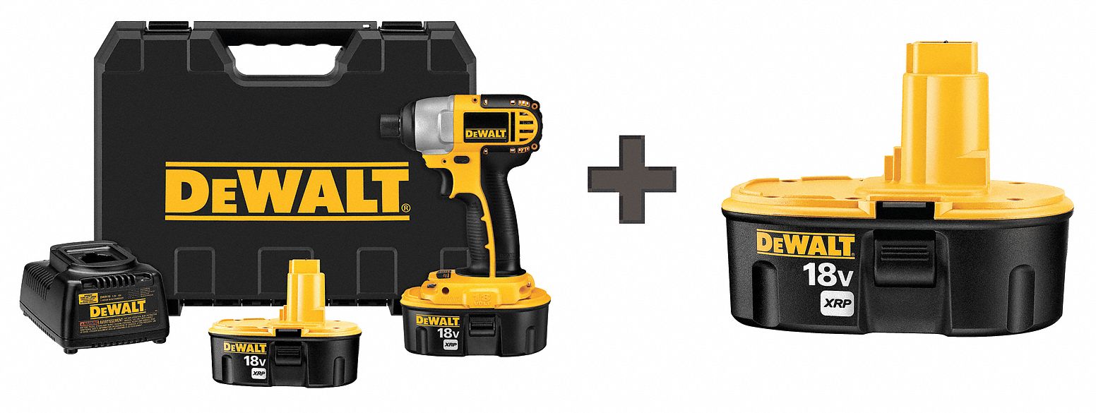 Cordless Impact Driver Kit, 18V