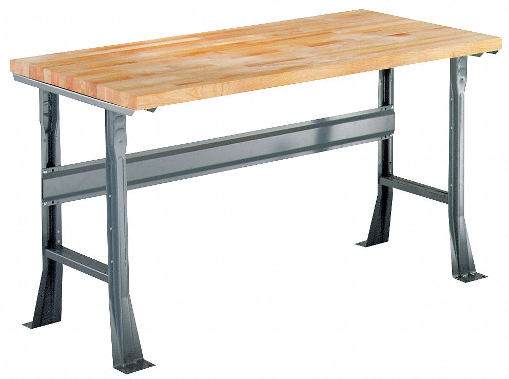 Flared Leg Workbench, 60W x 30D x 30In H