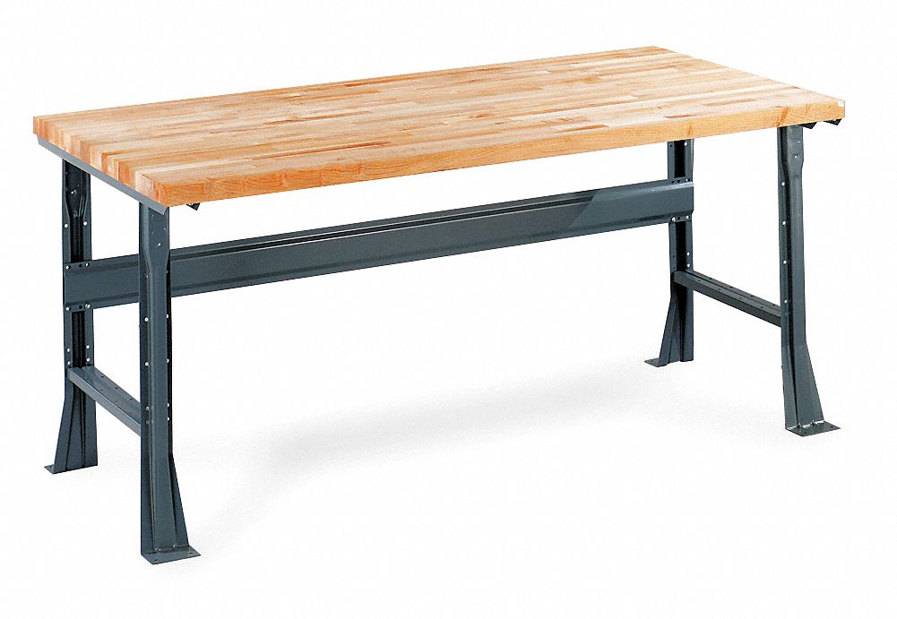 Flared Leg Workbench, 72W x 30D x 30In H