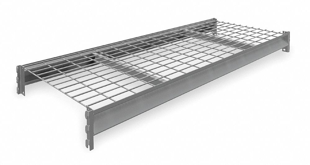 Shelf, Gray, 5 Ft Width