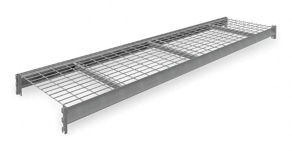 Shelf, Gray, 8 Ft Width