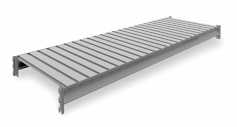 Shelf, Gray, 6 Ft Width