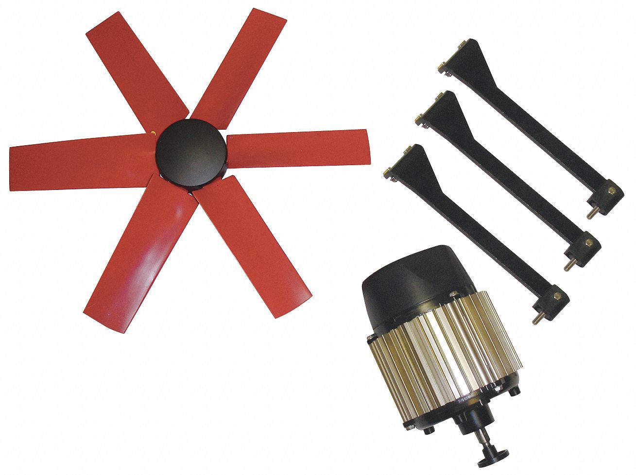 Exhaust Fan Kit, 16 In Dia, 2500 CFM, 460 V