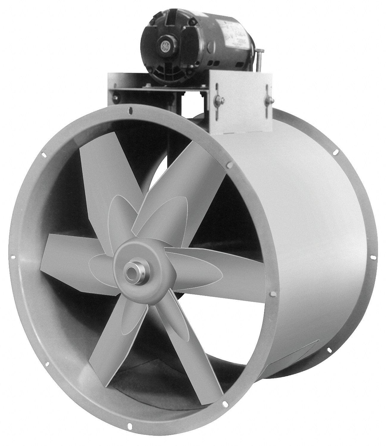 Tubeaxial Fan w/ Drive Pkg, 208-230 V