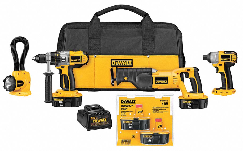 Cordless Combination Kit, 18.0V