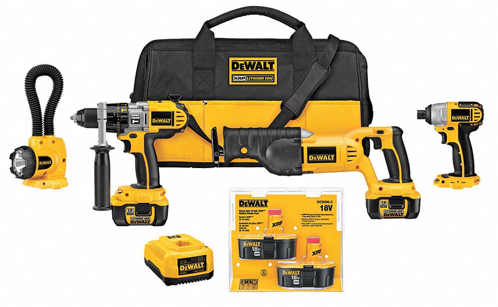 Cordless Combination Kit, 18.0V