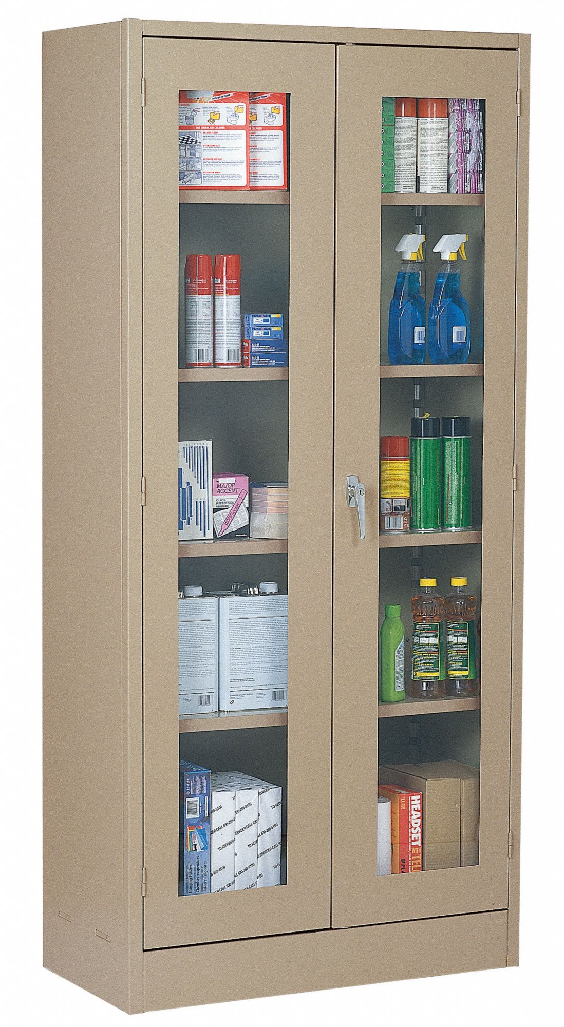 Storage Cabinet, 78x48x24, Gray