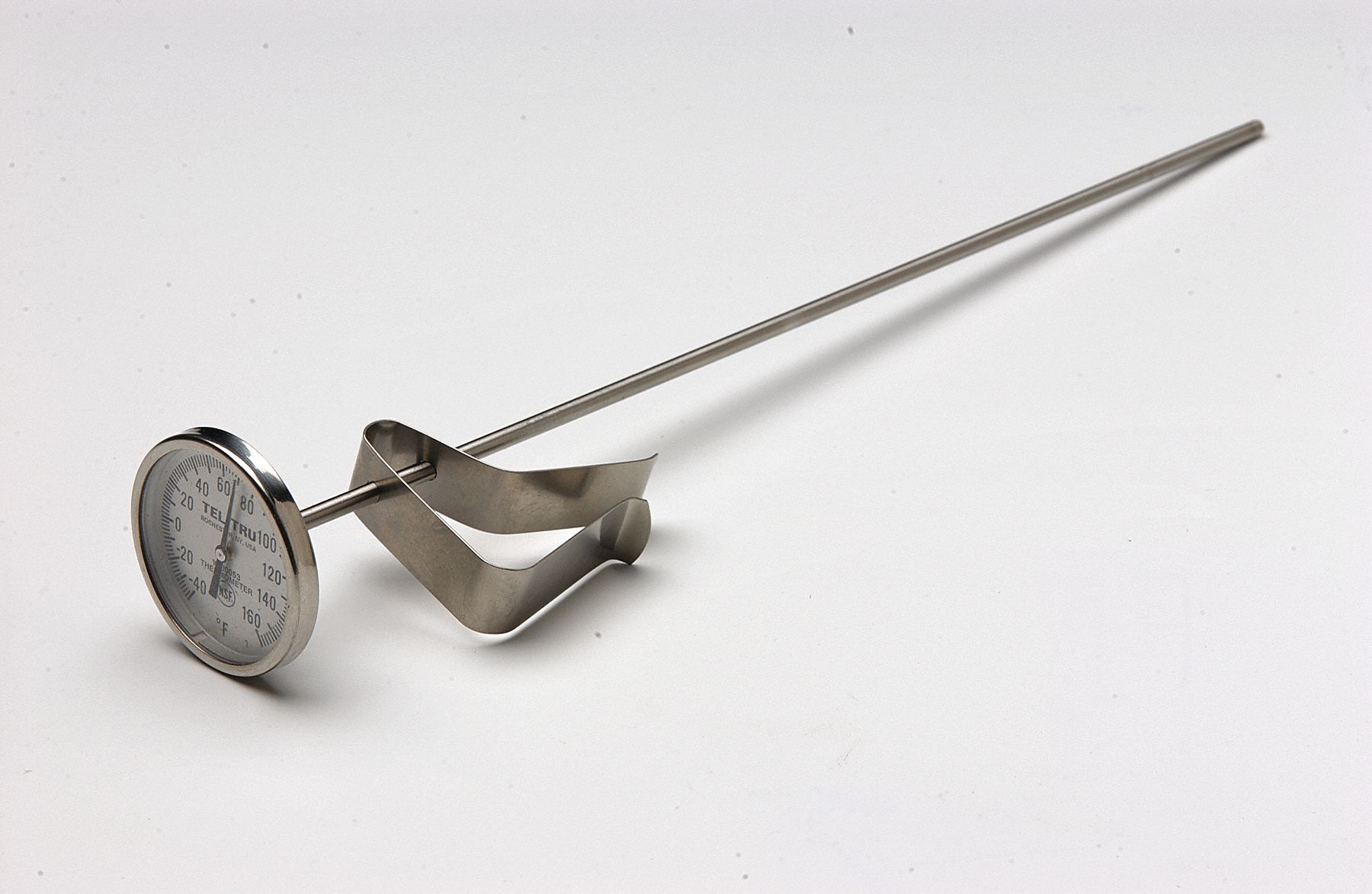 Bimetal Thermom, 1-3/4 In Dial, -40to70F