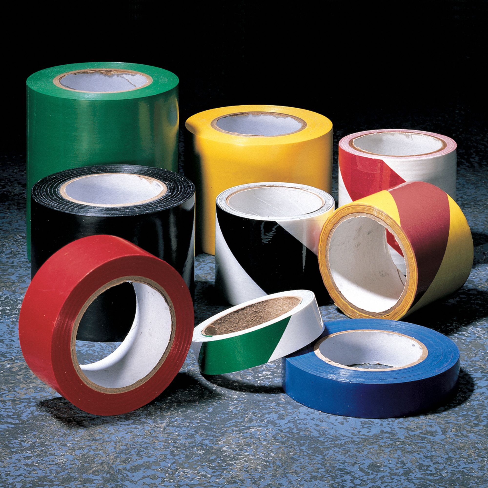 Hazard Marking Tape, Roll, 2In W, 54 ft. L
