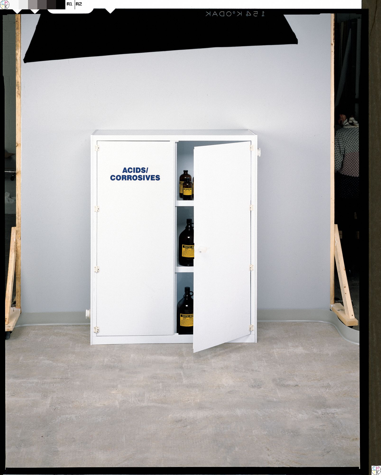 Acid Safety Cabinet, 48 In. W, 40 In. H