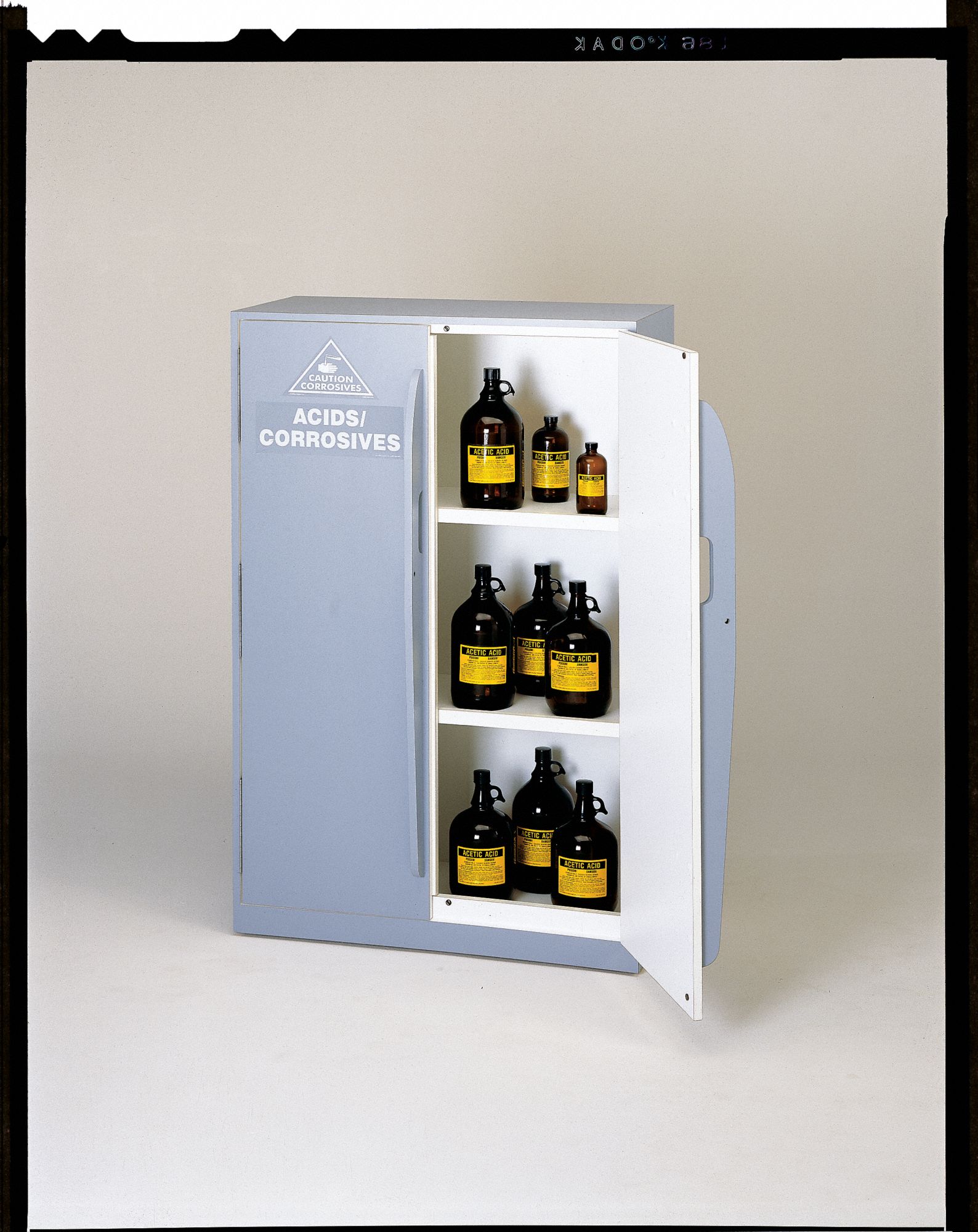 Acid Safety Cabinet, 60 In. H, 40 In. W