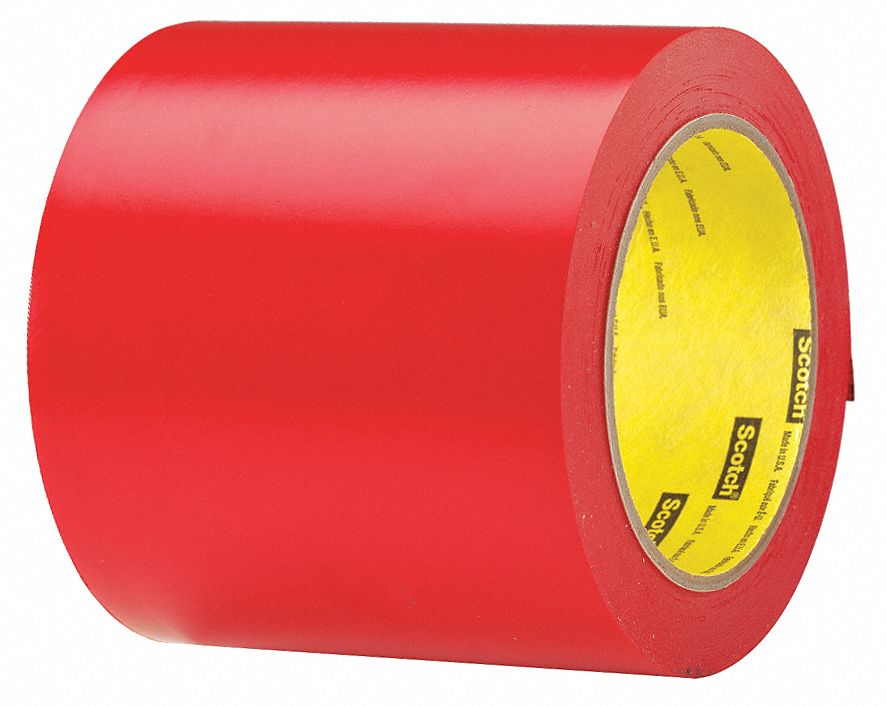 Hazard Marking Tape, Roll, 4In W, 108 ft. L