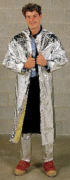 Aluminized Jacket, L, Carbon Kevlar