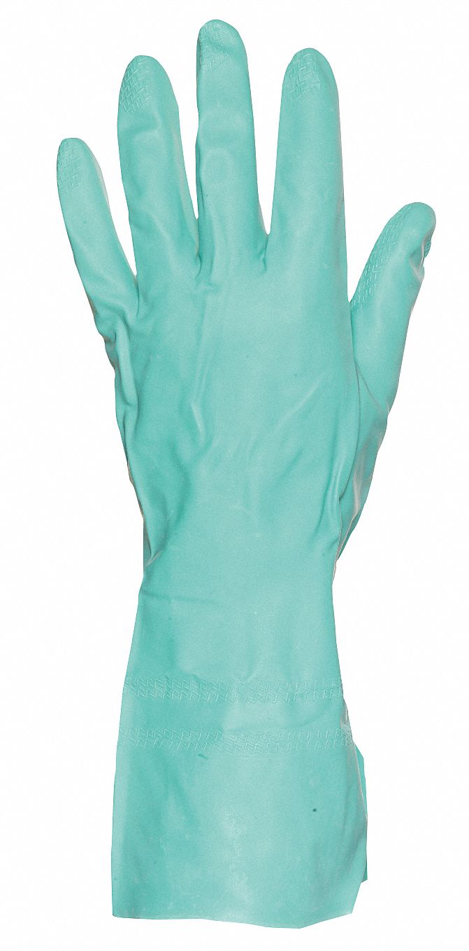 Chemical Resistant Glove, 11 mil, Sz 10, PR