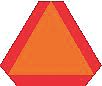 Vehcle Placard, Slow Moving Vehicle Sign