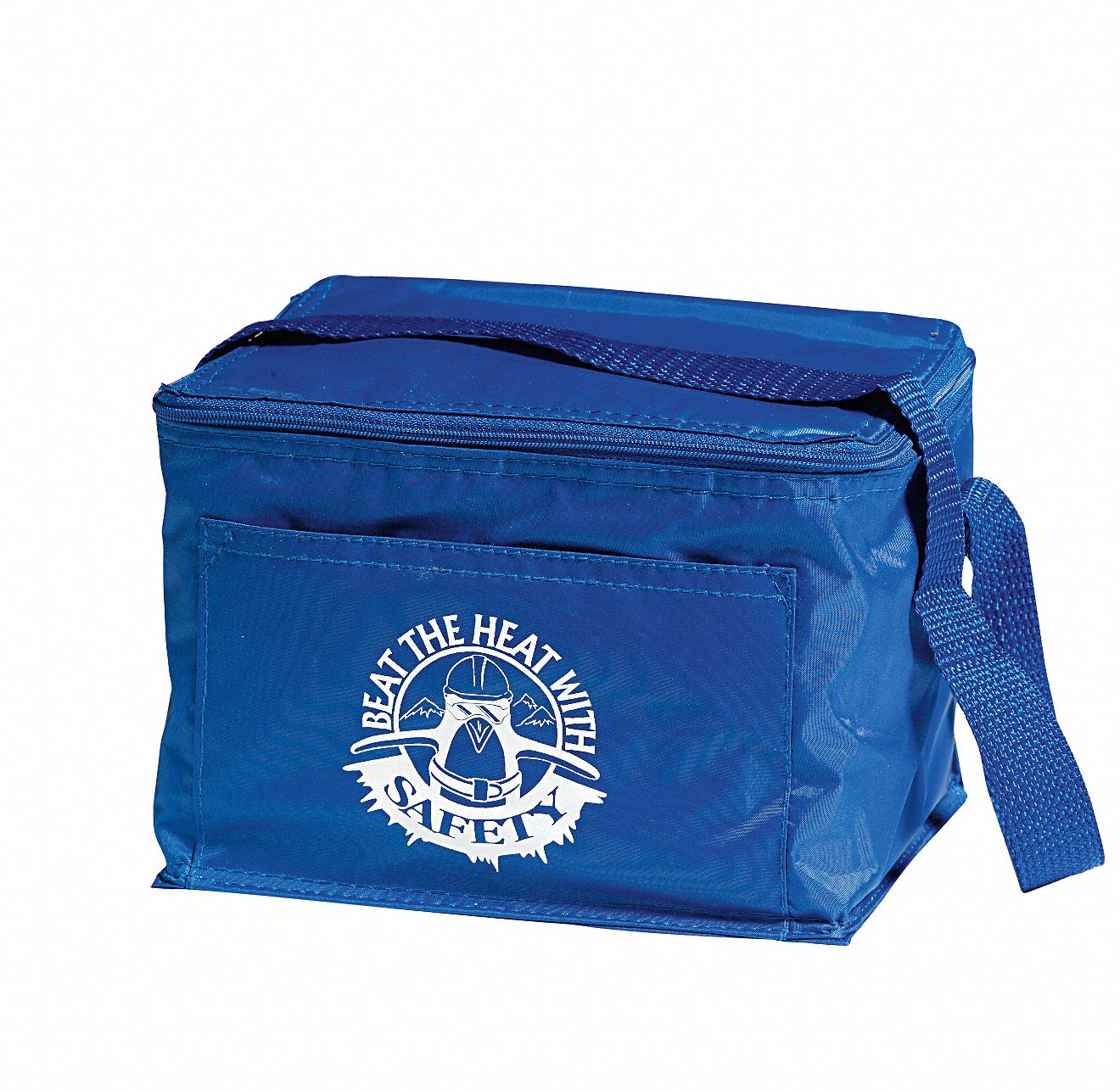 Soft Sided Cooler, 6 Cans, Royal Blue