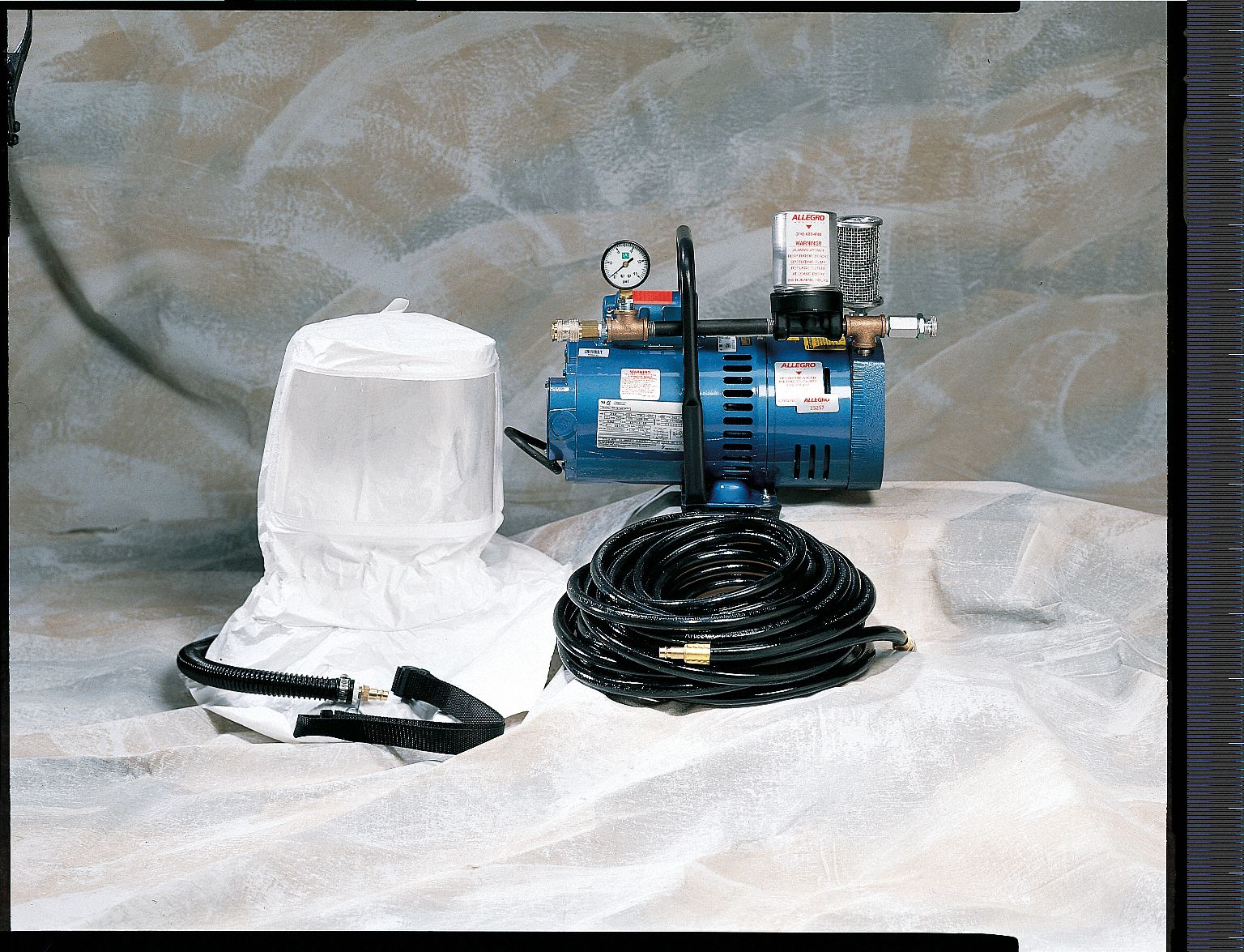 Supplied Air Pump Package, 1 Ppl, 3/4 HP