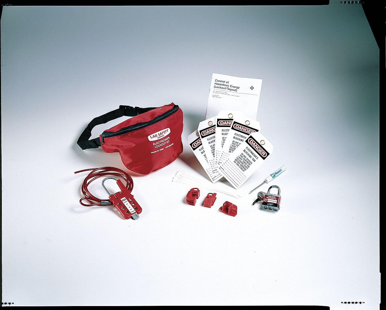 Portable LockoutKit, Filled, Electrical, 14
