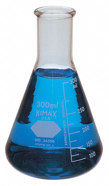 Erlenmeyer Flask, 2000mL, Pk 4
