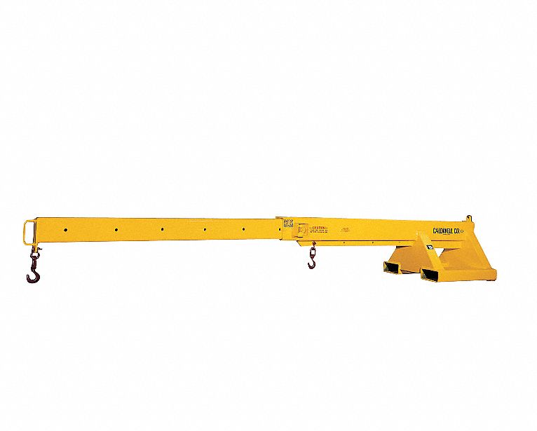 Forklift Boom, Capacity 2500 lb.