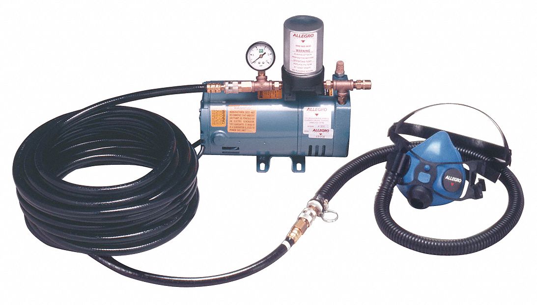 Supplied Air Pump Package, 1 Ppl, 1/4 HP