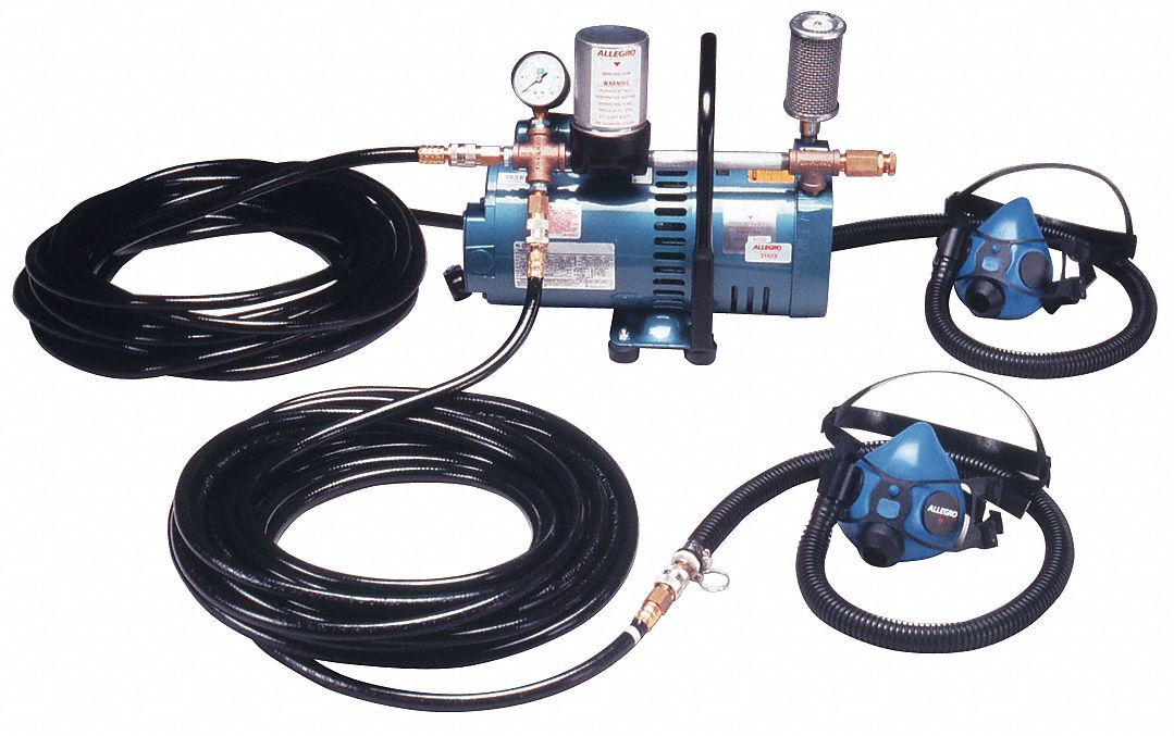 Supplied Air Pump Package, 2 Ppl, 3/4 HP