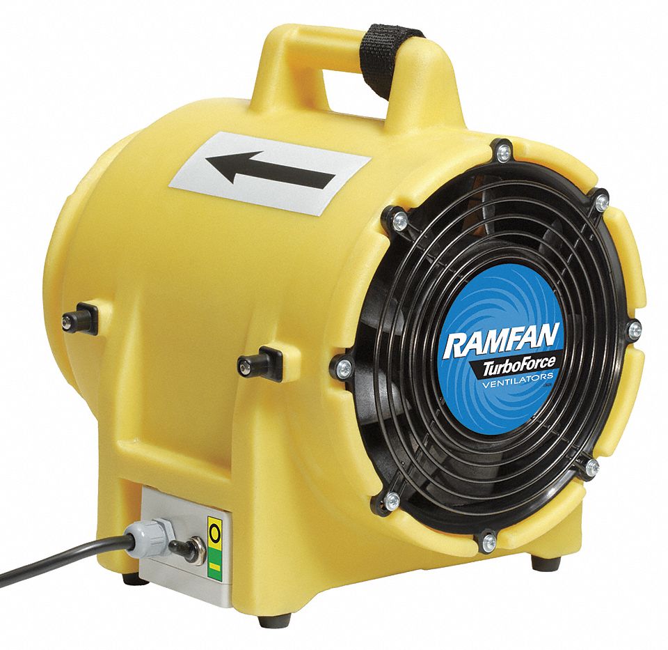 Conf.Sp. Fan, Axial, Duct 8 In, 1/3 HP
