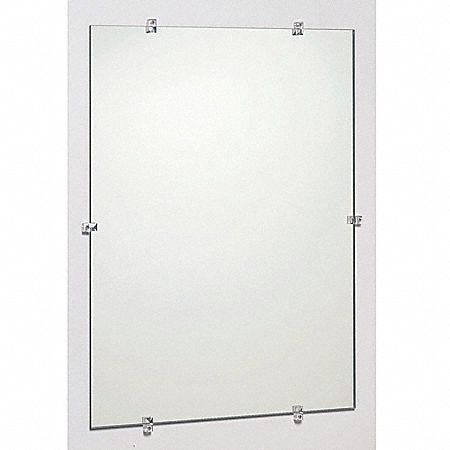 Frameless Mirror, 24x36 In