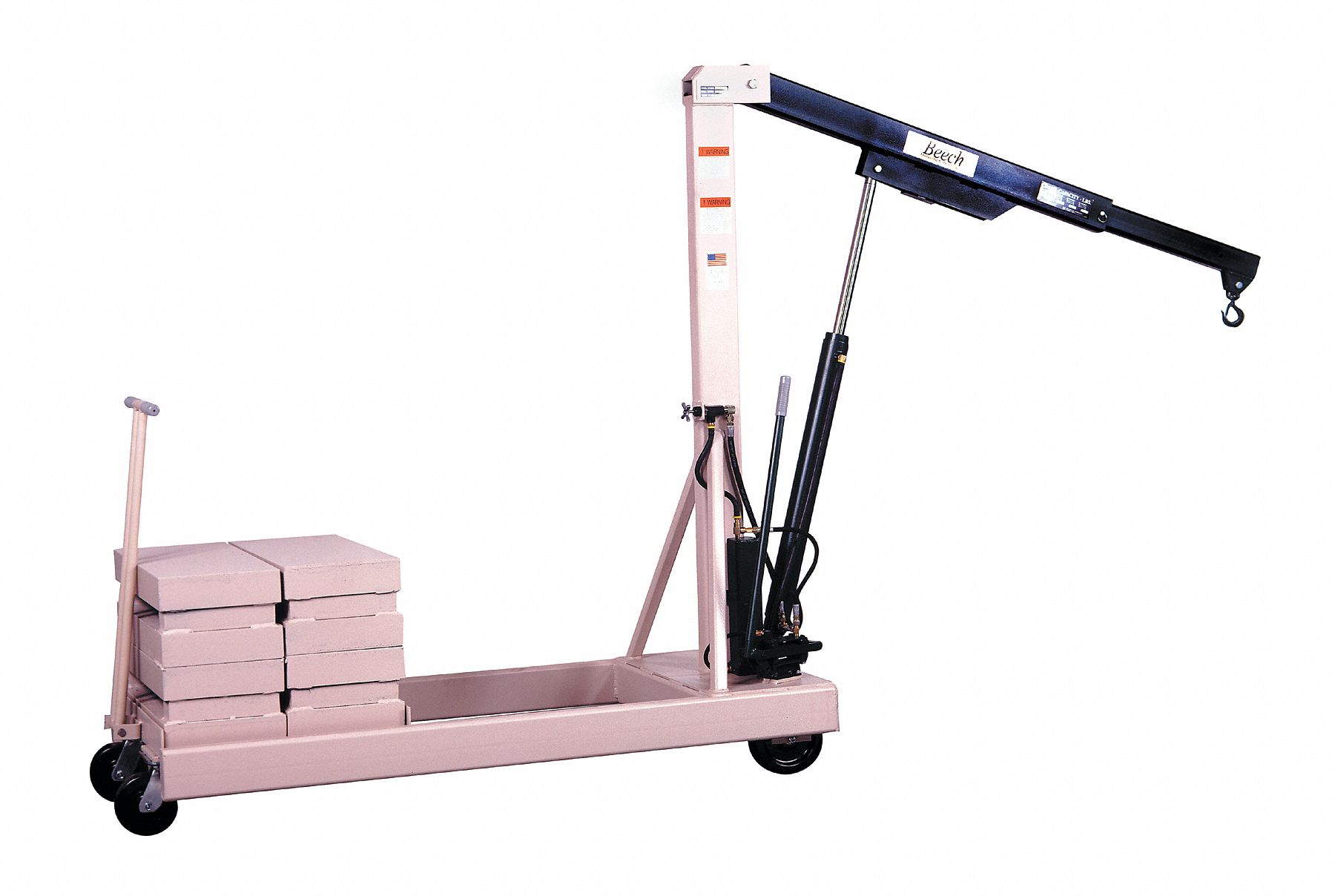 Std Floor Crane, Counterweight, 2000 lb.