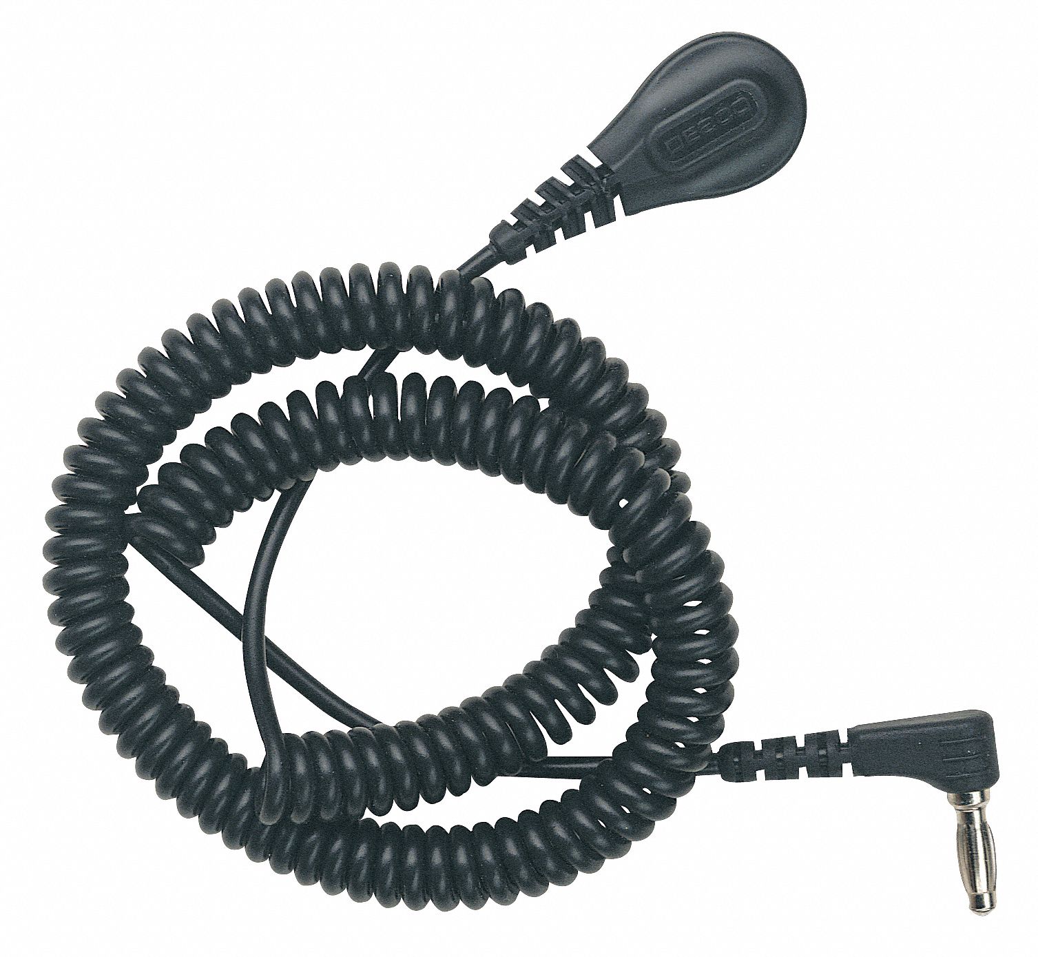 Ground Cord, Right Angle, Banana, 6Ft