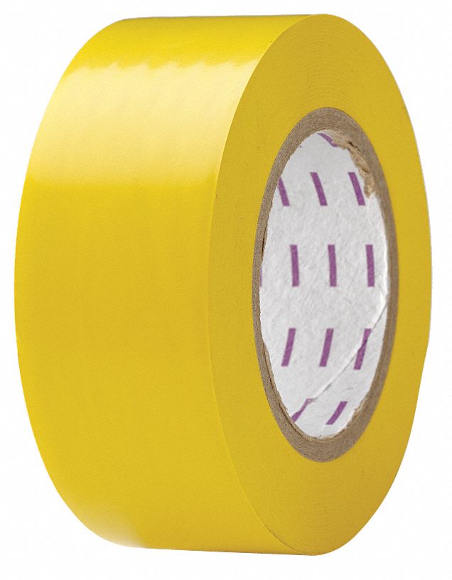 Hazard Marking Tape, Roll, 2In W, 180 ft. L