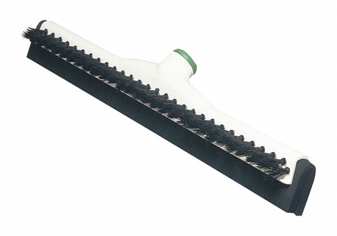Squeegee and Brush, Black/White, 18 In.