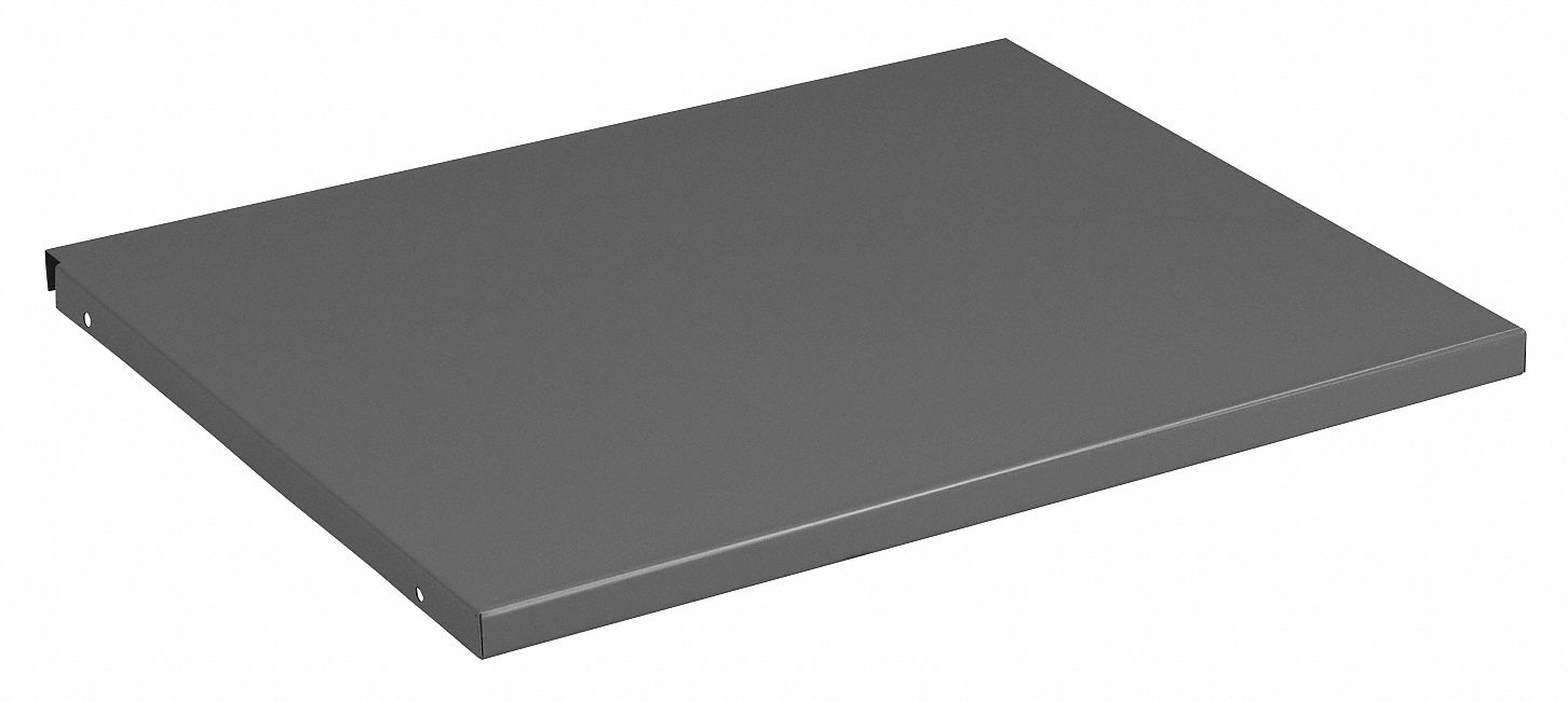 Shelf, 18 In x 18 In x 3/4 In, Gray