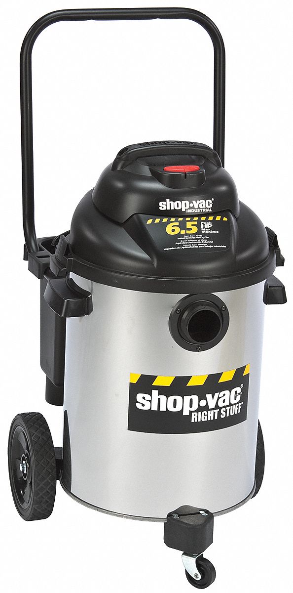 Wet/Dry Vacuum, 10 gal, 6.5 HP
