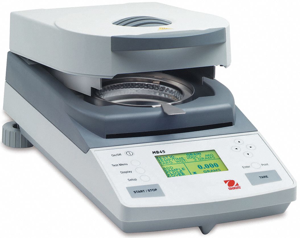 Moisture Analyzer, SS Platform, 45g Cap.