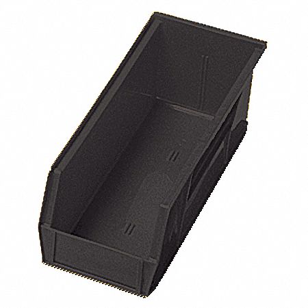Shelf Bin, 11-5/8L x 2-3/4W, Black