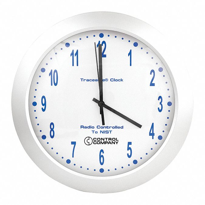 Wall Clock, Analog Radio Atomic