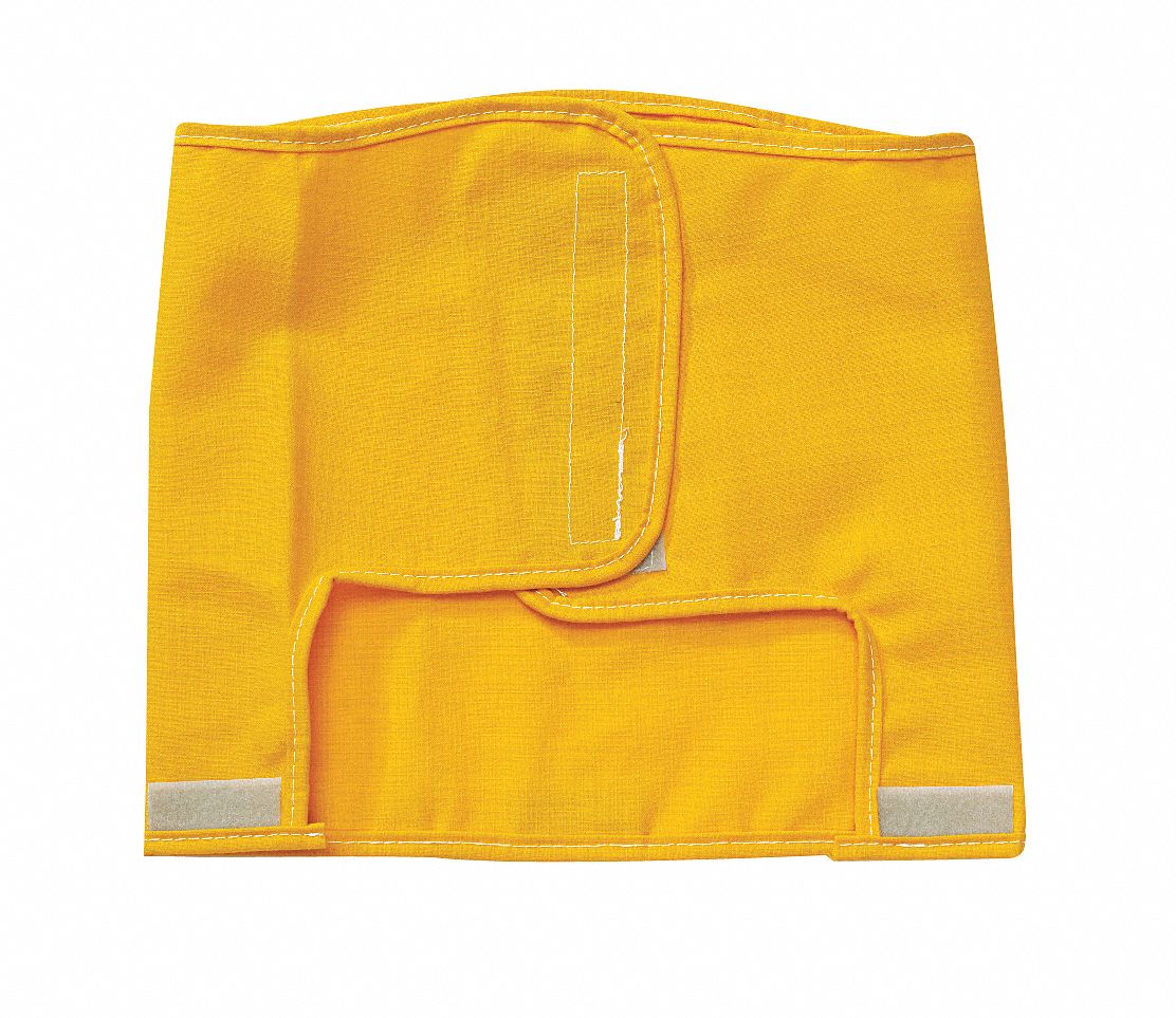 Fire Helmet Shroud, Univ, 12 In L, Ylw, HRC1