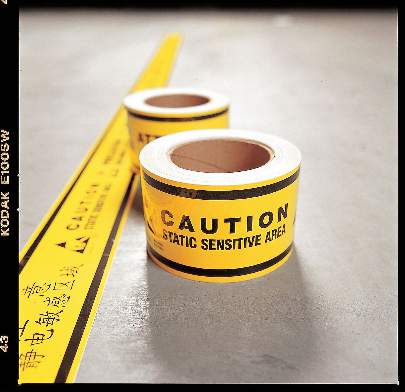 Aisle Marking Tape, Roll, 3In W, 216 ft. L