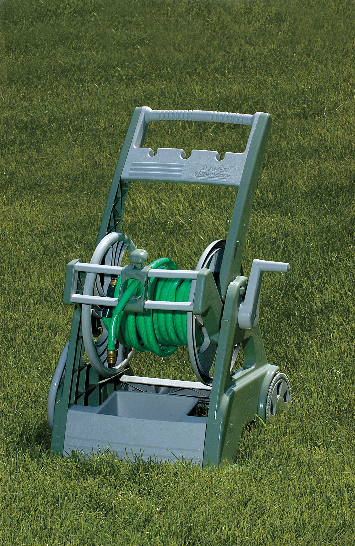 Portable Hose Cart, Polymer, 24 In.H