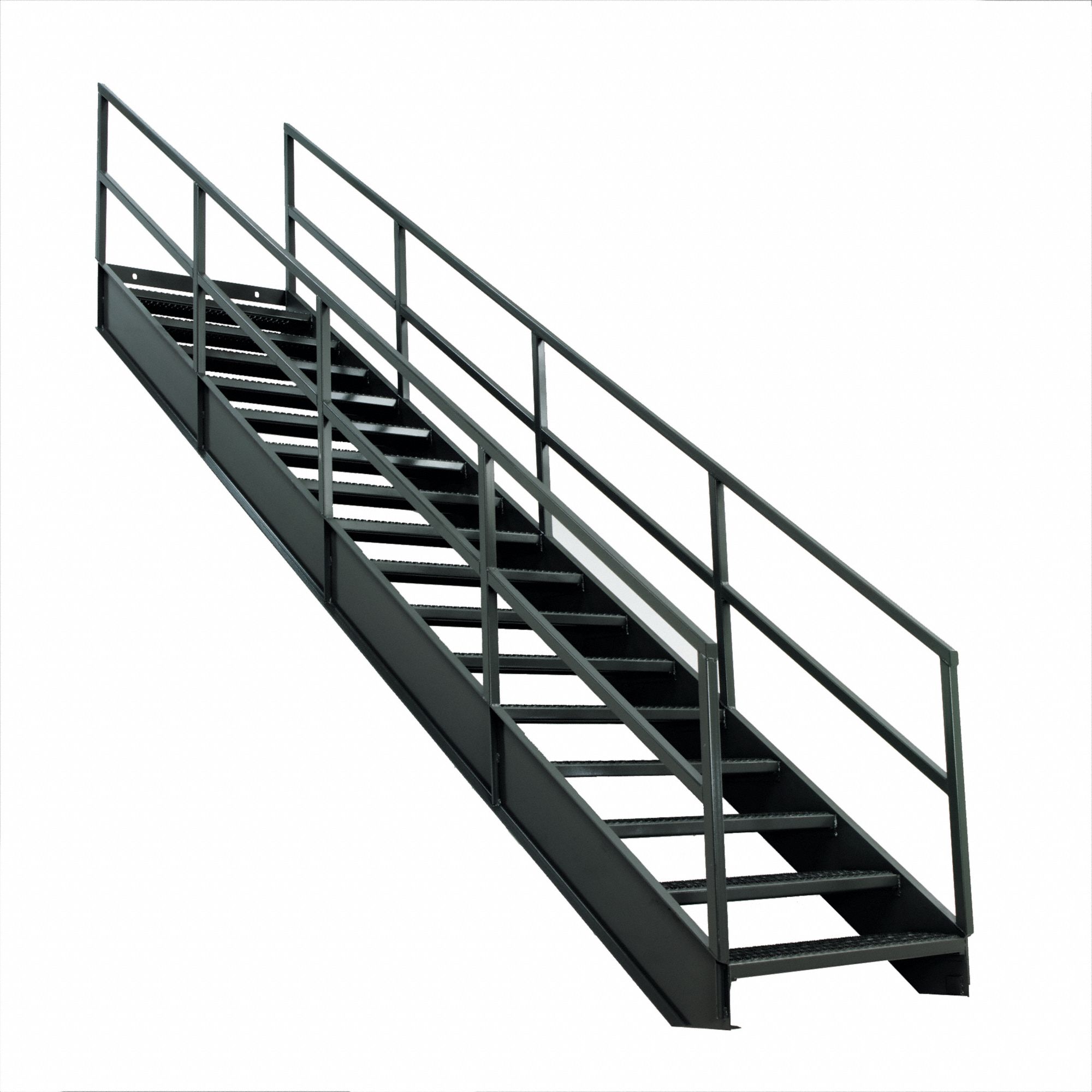 Stair Unit, Carbon Steel, 16 Steps
