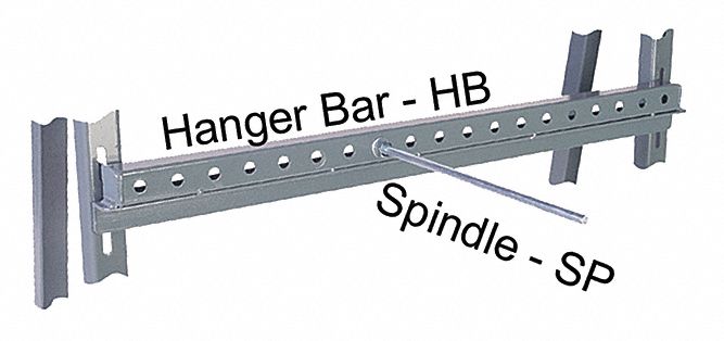 Tray Truck Spindle, 15 In. L